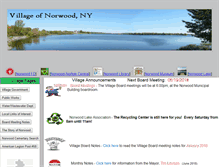 Tablet Screenshot of norwoodny.org
